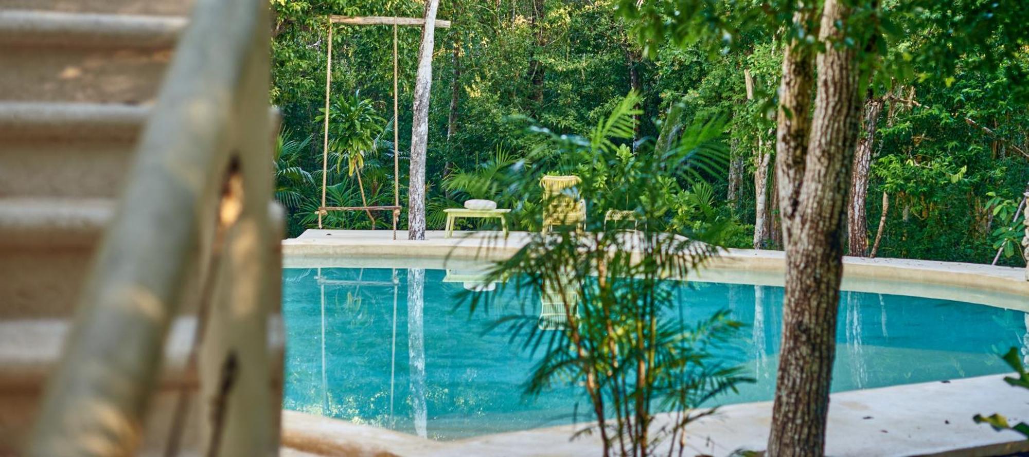 Villa Agua Y Fuego Тулум Екстериор снимка